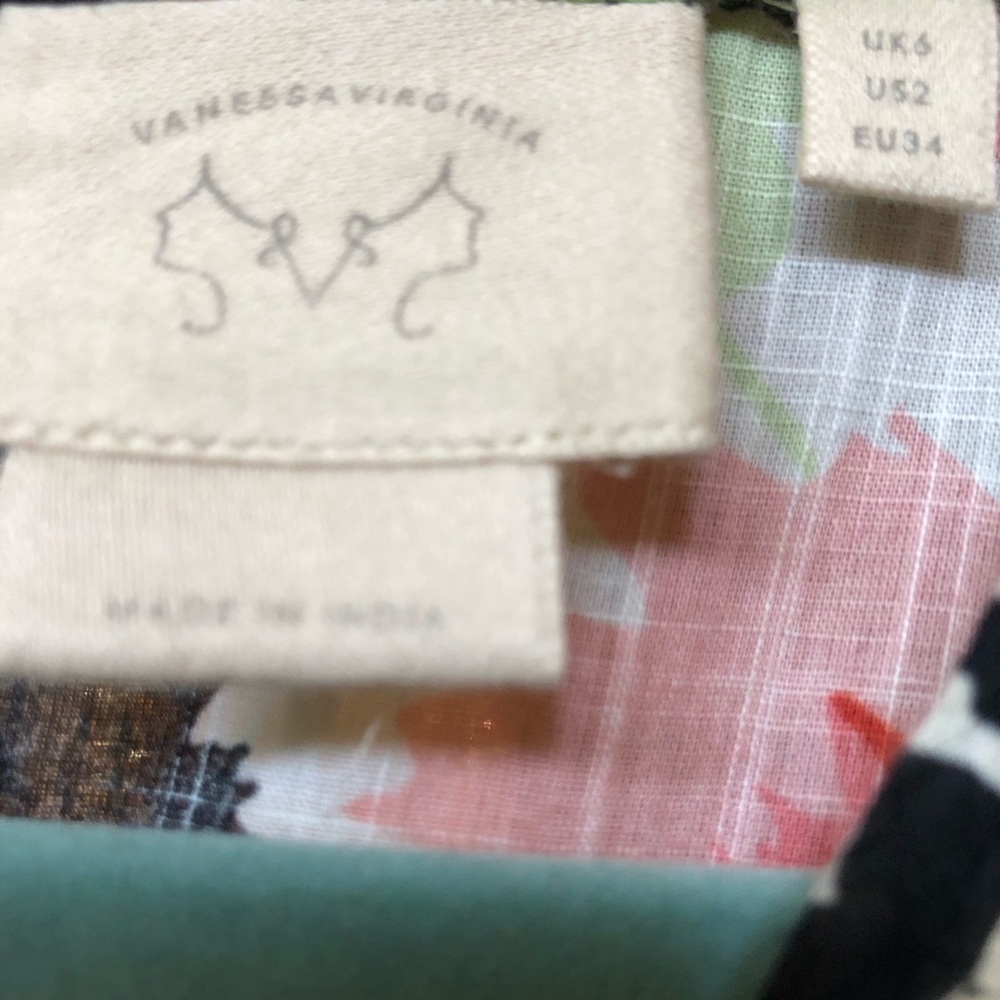 Floral Patchwork Blouse - image 4